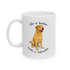 Labrador Mug 11oz Life is