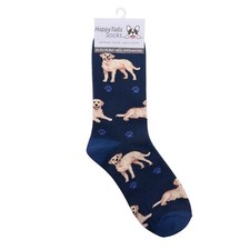 Golden Labrador socks ladies