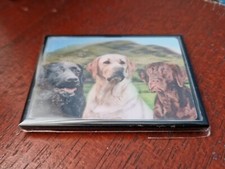 Black Labrador magnet