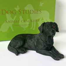 Black Labrador figurine