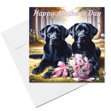 Labrador Mother's Day Card