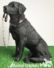 Black Labrador 18cm ornament