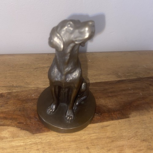 Small bronze effect statuette - effect,